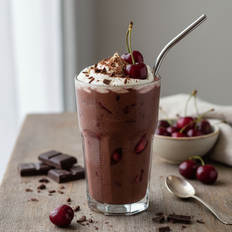 Chocolate Cherry Smoothie