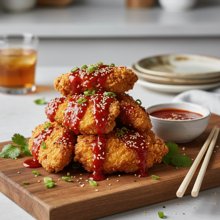 Crispy Gochujang Chicken