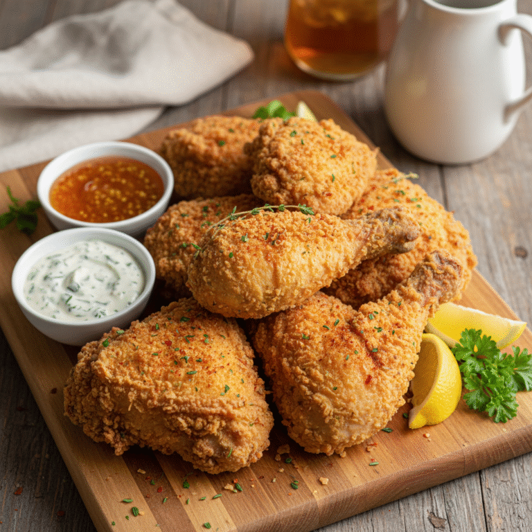 fried chicken recipe without buttermilk