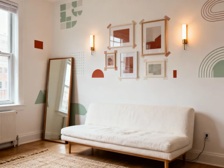 Renter-friendly Small Apartment Decor: No-drill Wall Ideas That Instantly Elevate Your Space