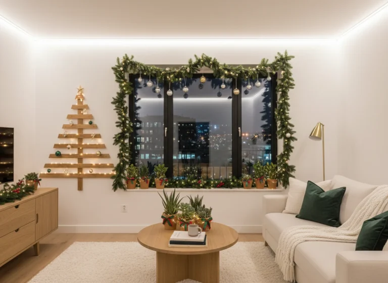 Apartment-friendly Christmas Tree Alternatives That’ll Make Your Space Shine
