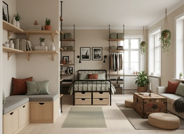 How to Maximize Storage in a Small Apartment Without Spending Much and Still Look Stylish