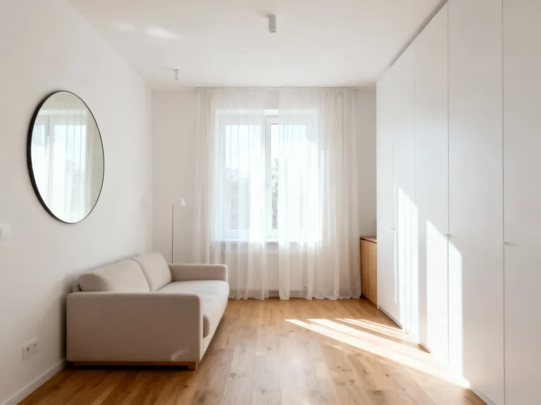 How to Make Your Tiny Studio Apartment Look Bigger With Smart Decor Magic