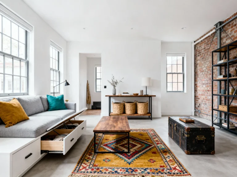 Clever Storage Solutions for Small Apartment Living Rooms That Wow