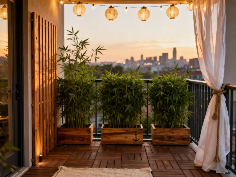 21 Apartment Balcony Privacy Ideas: Diy Screens, Tall Plants & Curtains You’ll Love