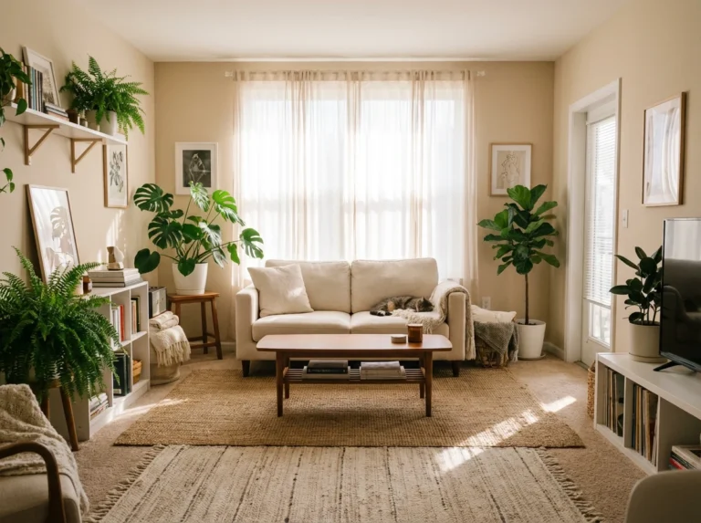 5 Renter-friendly Decor Hacks for a Cozy Small Apartment Living Room You’ll Love