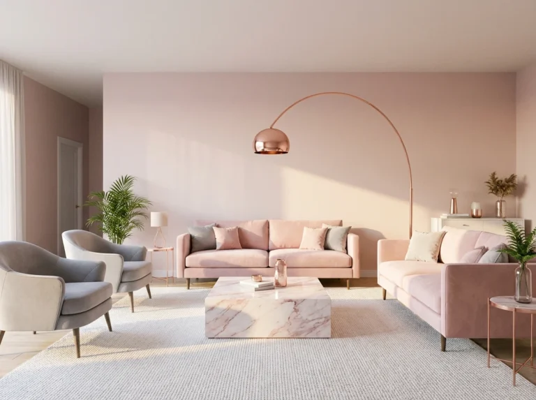 Rose Gold & Pink Apartment Decor: 10 Chic Ideas You’ll Want to Copy Now