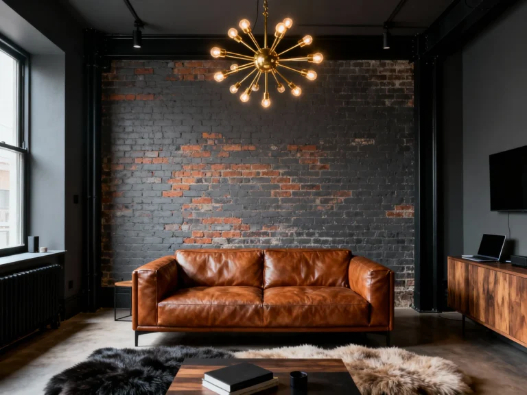 Modern Bachelor Pad: 20 Apartment Living Room Ideas for Guys That Wow