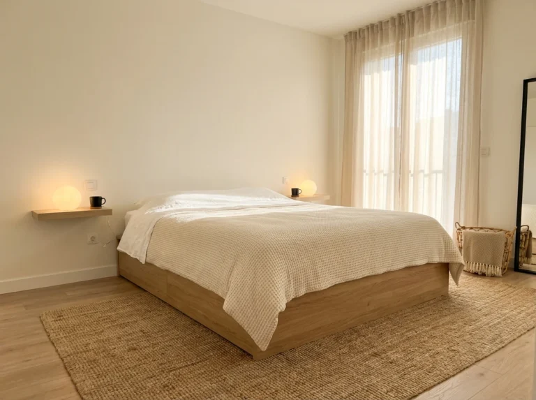 Cozy Minimalist Apartment Bedroom on a Budget: Styling Tips + Sources You’ll Love