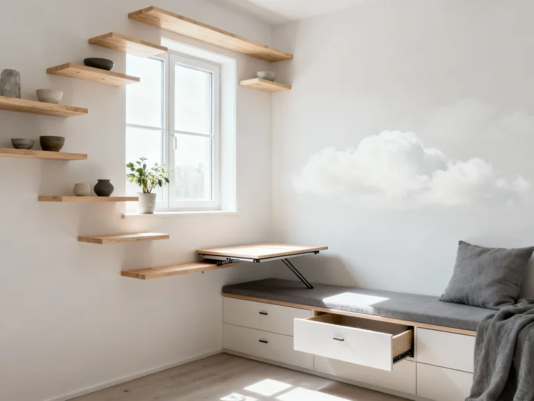 Small Studio Apartment Storage Ideas: Space-saving Shelves & Hidden Solutions That Wow