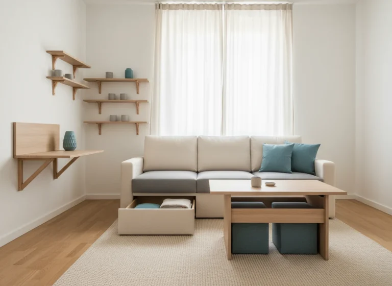 Space-saving Furniture for Small Apartment Living Rooms (sofas, Tables, Storage): 5 Genius Looks You’ll Love