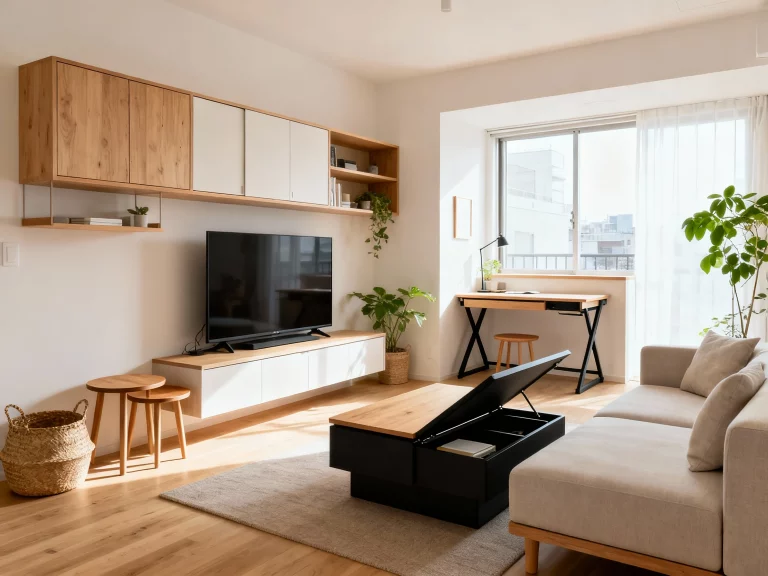 Apartment Living Room Upgrades: Space-Saving Layout & Storage Ideas To Steal Right Now