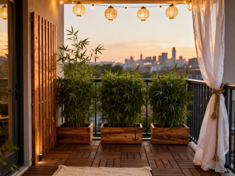 21 Apartment Balcony Privacy Ideas: DIY Screens, Tall Plants & Curtains You’ll Love