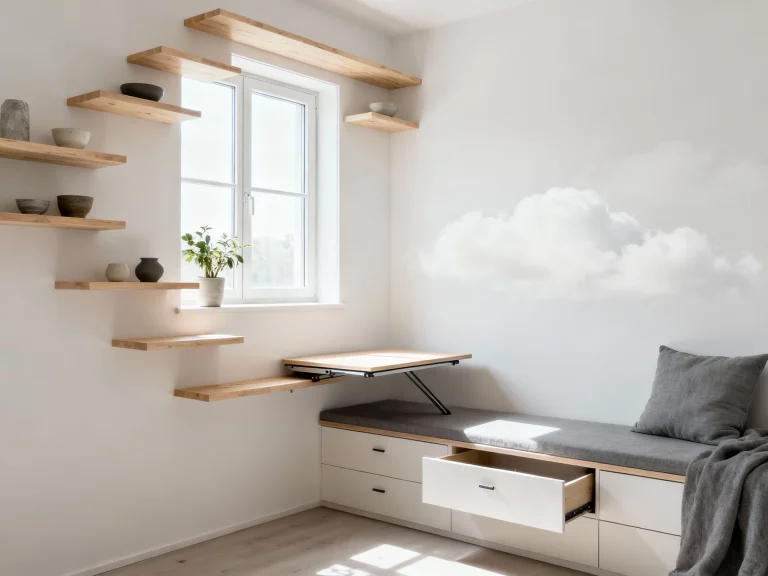Small Studio Apartment Storage Ideas: Space-Saving Shelves & Hidden Solutions That Wow