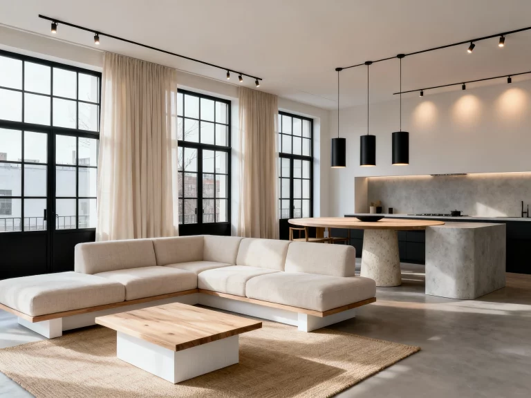 Minimalist Loft Apartment Decorating Guide: Neutral Colors & Clean Lines That Wow