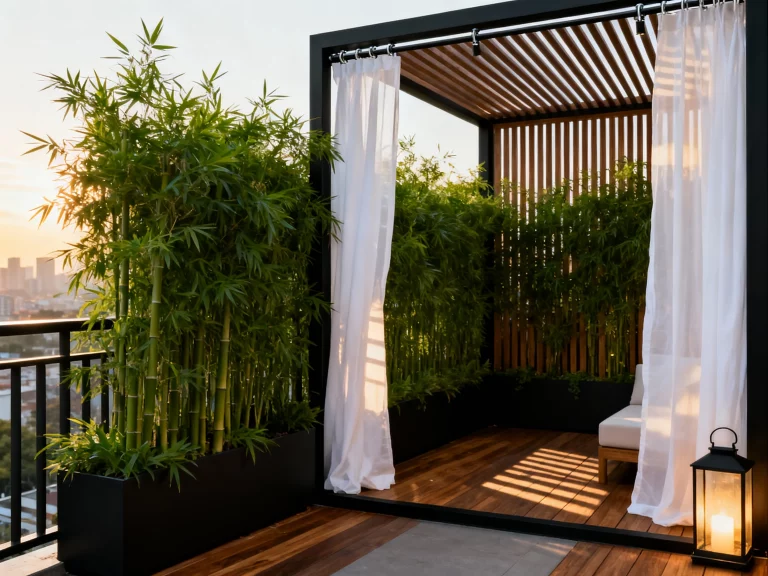 DIY Apartment Patio Privacy Ideas: Plants, Screens & Curtains That Feel Like A Backyard Oasis
