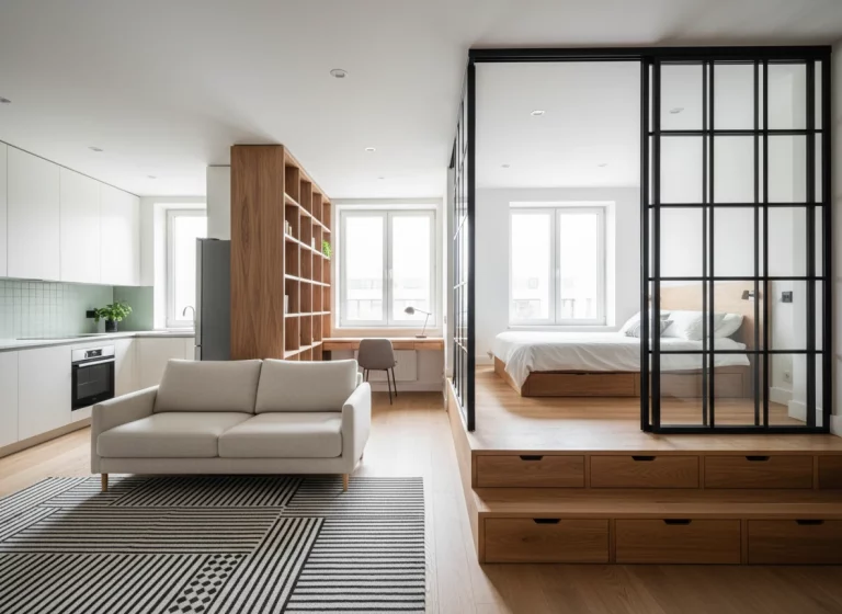 Studio Apartment Layout Guide: 9 Smart Ways to Divide a One-Room Space You’ll Love