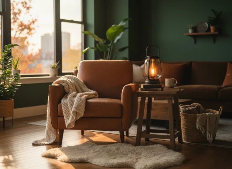Cozy Apartment Decorating Ideas for Fall: Textures, Lighting & Warmth That Inspire