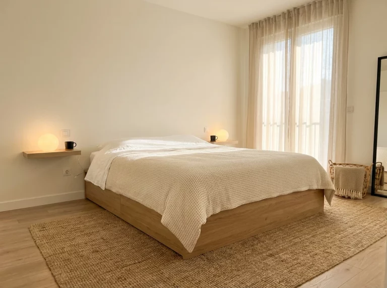 Cozy Minimalist Apartment Bedroom on a Budget: Styling Tips + Sources You’ll Love