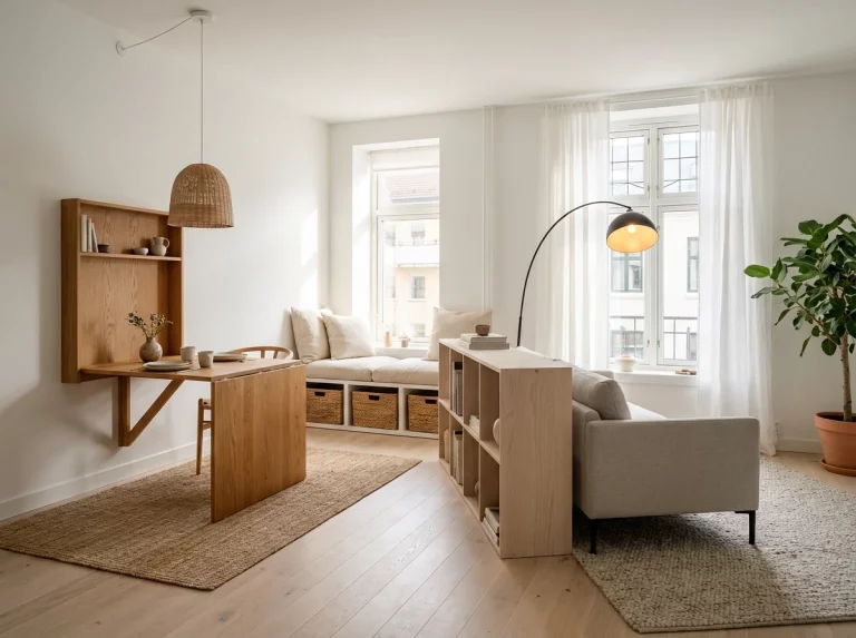 IKEA Hacks for a Small Apartment Living Room Dining Room Combo That Wow