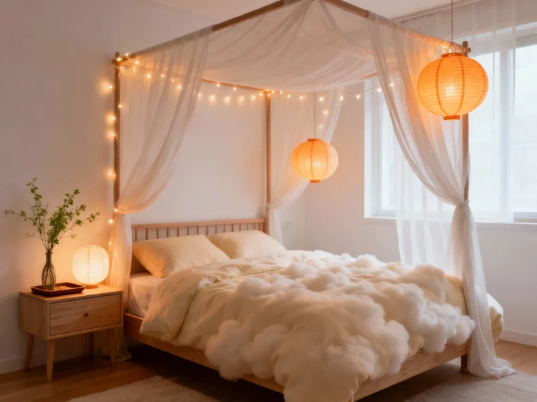 Diy Korean Bedroom Ideas: Soft Lighting + Cozy Canopy Bed That Feel Like K-drama Sets