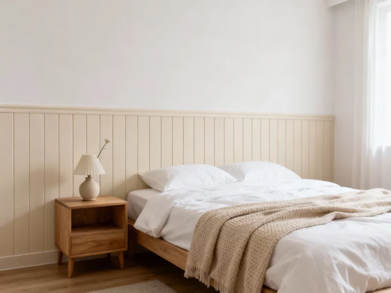 Easy Korean Bedroom Ideas Makeover: Peel-and-stick Wall Panels That Look Crazy Expensive