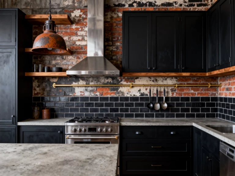 5 Industrial Kitchen Backsplash Ideas That Instantly Make Your Kitchen Look Cooler