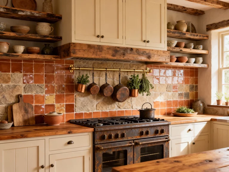 5 Rustic Kitchen Backsplash Ideas That Instantly Make Your Kitchen Feel Expensive