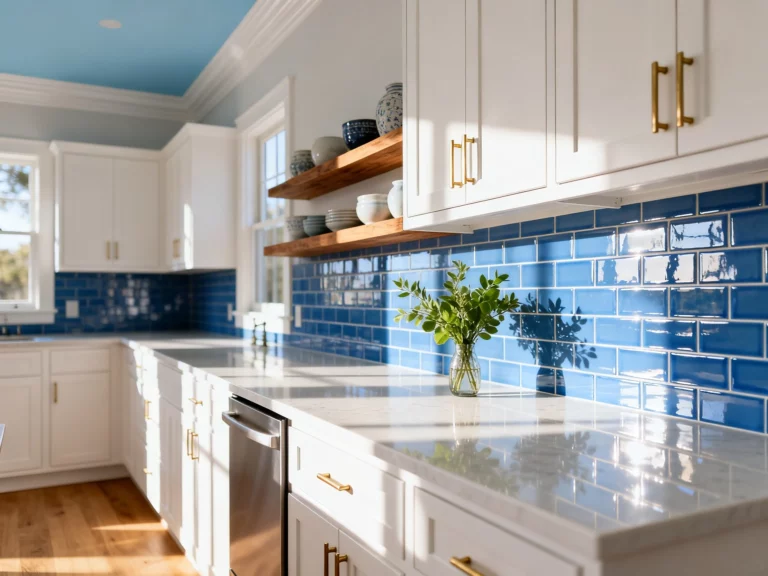 5 Blue Kitchen Backsplash Ideas That’ll Make Your Kitchen Look Instantly Custom