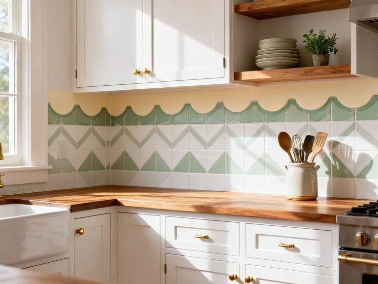 5 Painted Kitchen Backsplash Ideas That Look Custom (but Aren’t High Maintenance)