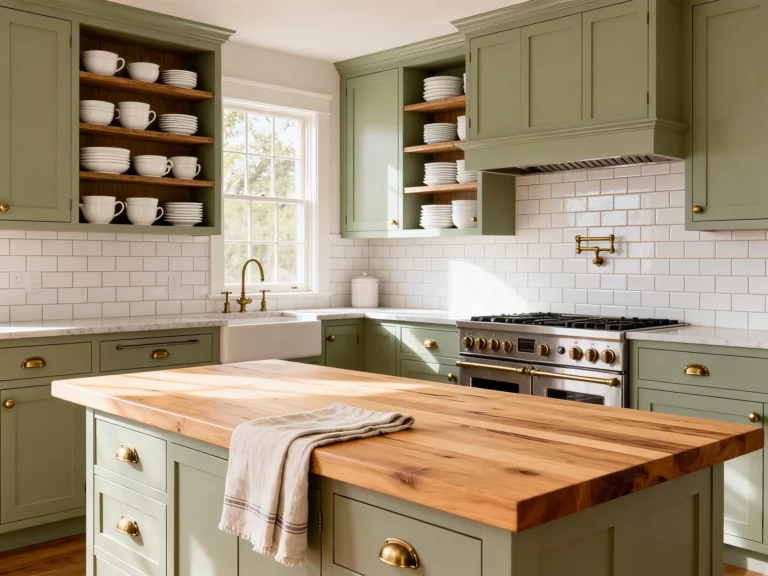 5 Farmhouse Kitchen Cabinet Color Ideas That Instantly Make Your Kitchen Feel Expensive