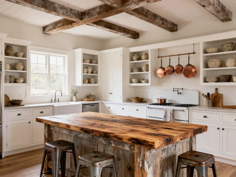 5 Rustic Kitchen Island Ideas That Instantly Warm up Your Whole Kitchen