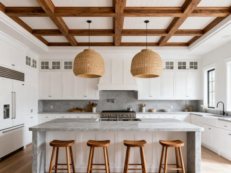 5 Kitchen Island Ceiling Ideas That Instantly Make Your Whole Kitchen Look Expensive