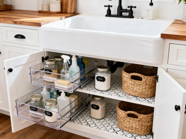 5 Under Kitchen Sink Organization Ideas That Instantly Make Chaos Look Expensive