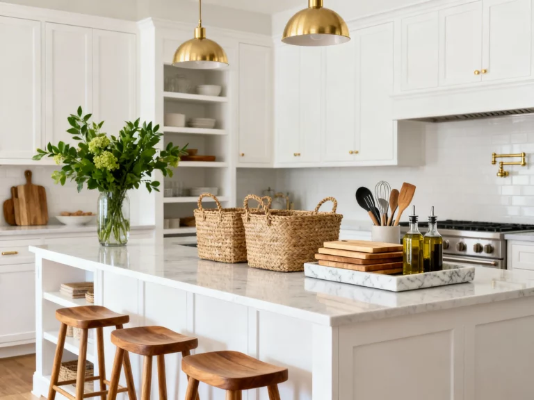 5 Kitchen Island Organization Ideas That Instantly Make Your Whole Kitchen Look Cleaner