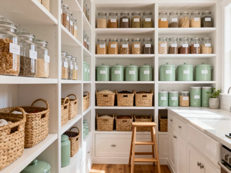 5 Kitchen Pantry Organization Ideas That Instantly Make Your Whole Kitchen Feel Calmer