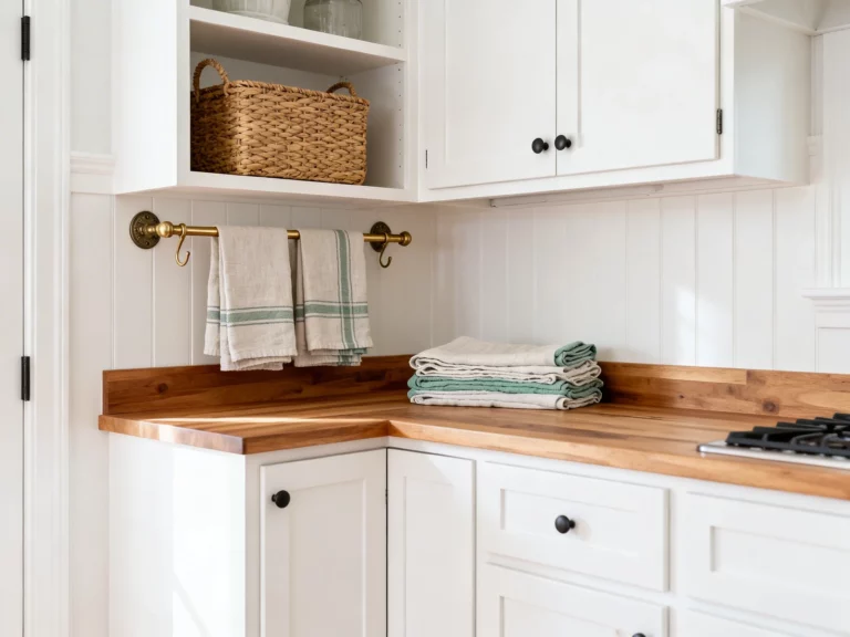 5 Kitchen Towel Storage Ideas That Instantly Make Your Kitchen Look Tidier
