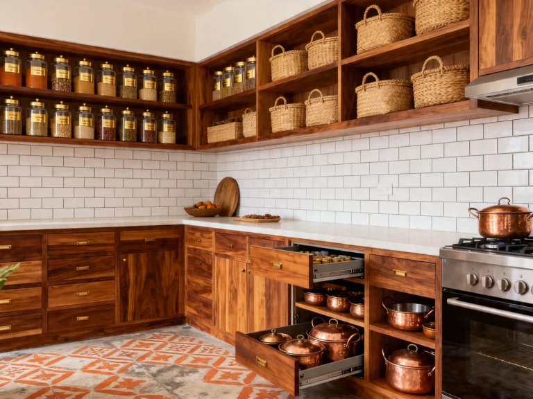 5 Indian Kitchen Storage Ideas That Instantly Make Small Spaces Feel Bigger