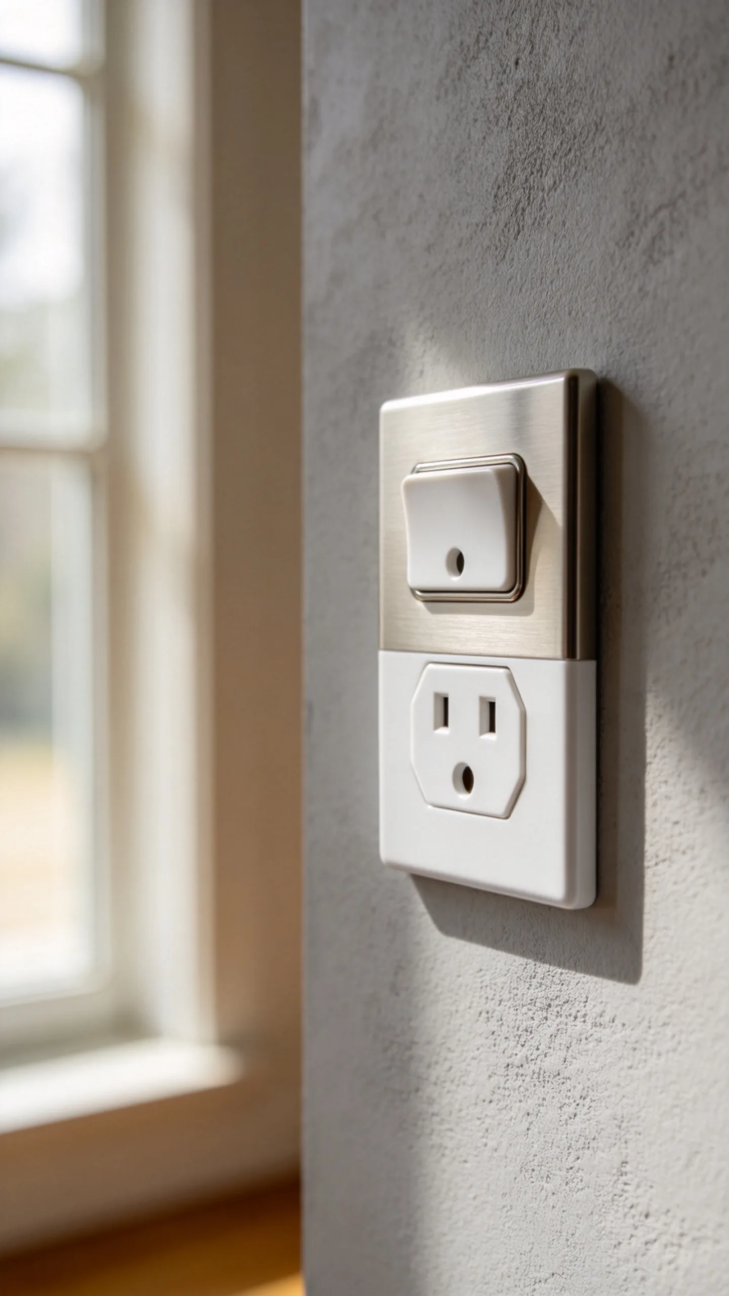 Matching Outlet and Switch Set