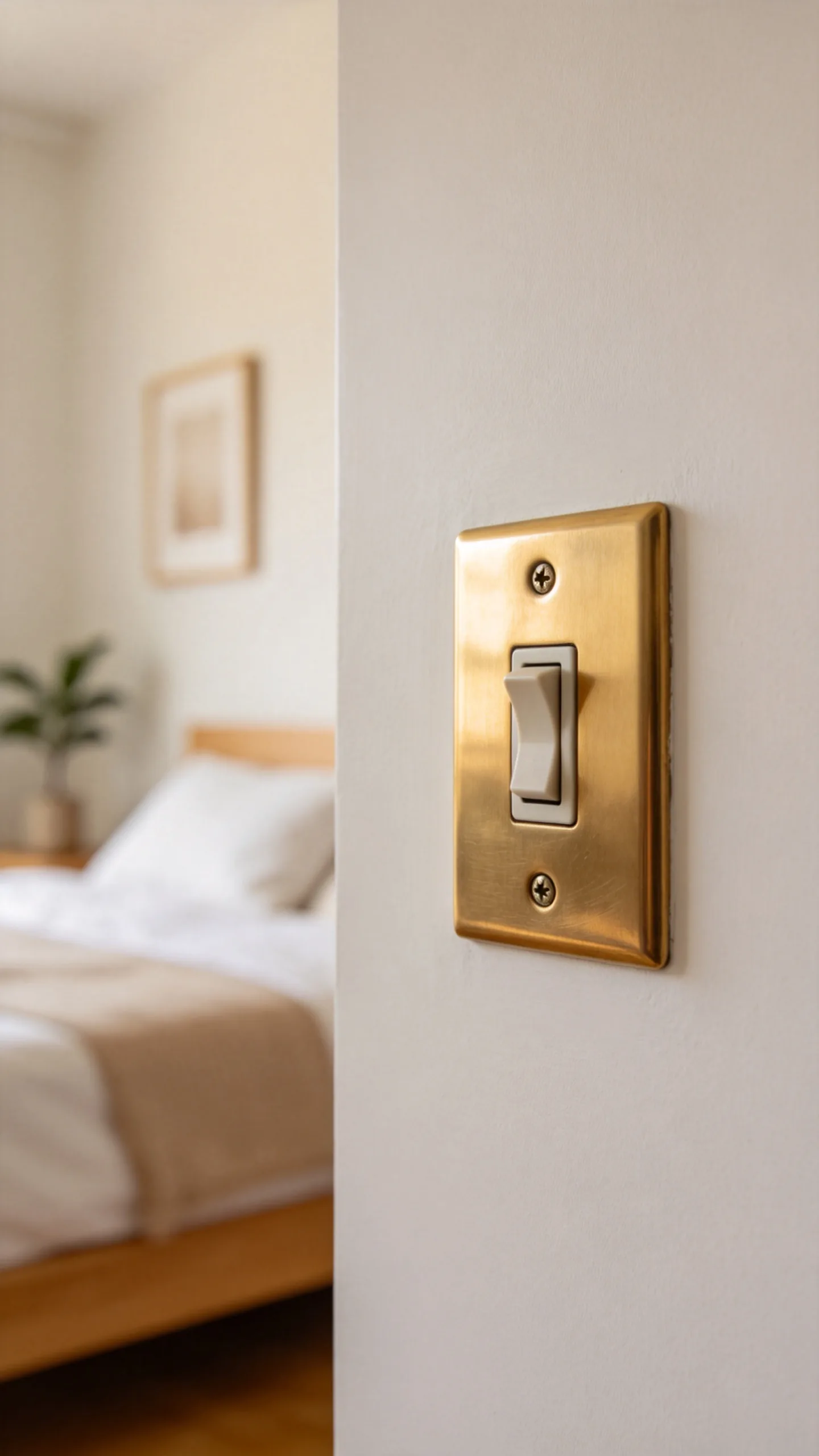 Brass Light Switch Plate