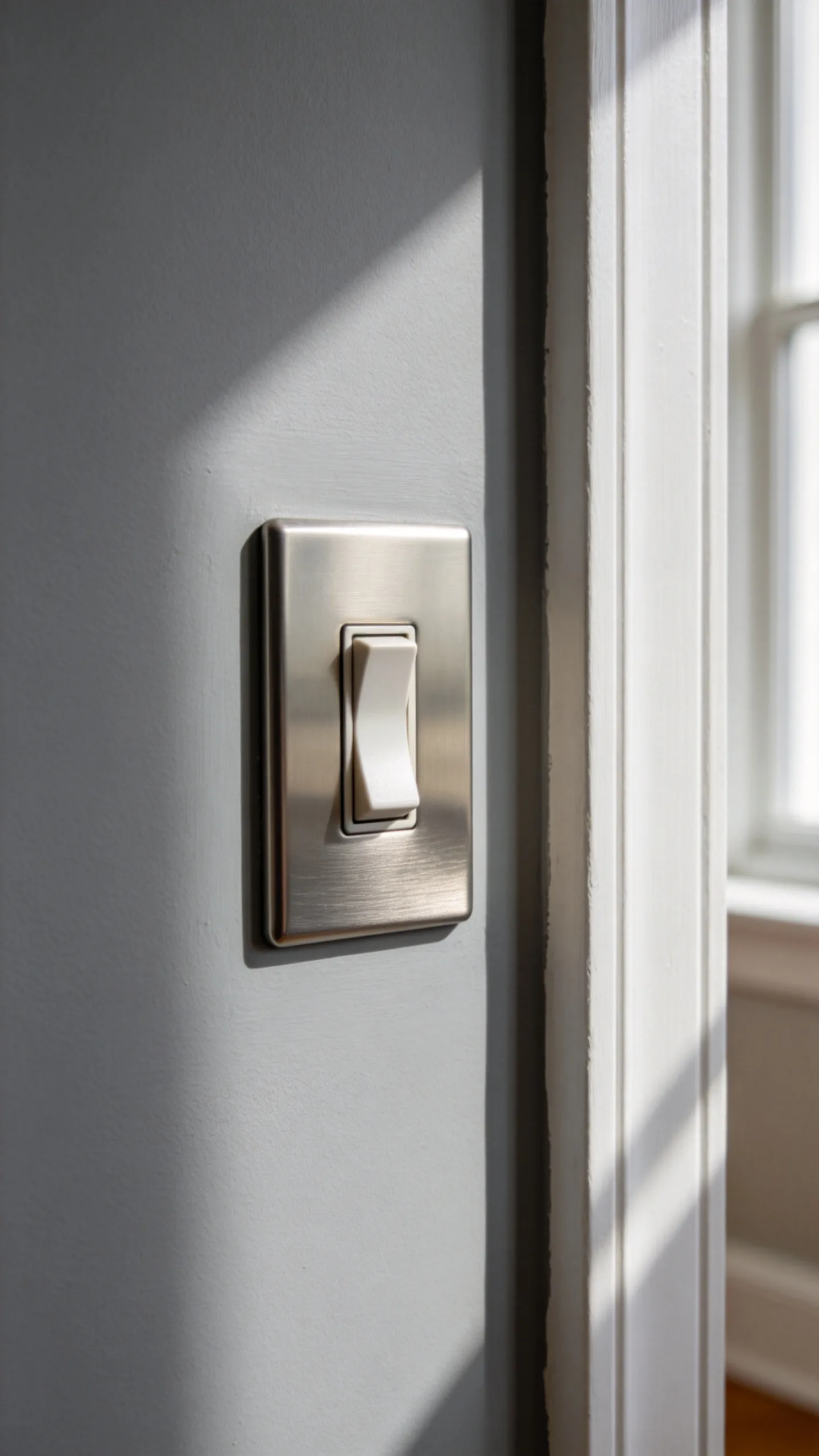 Brushed Nickel Switch Detail