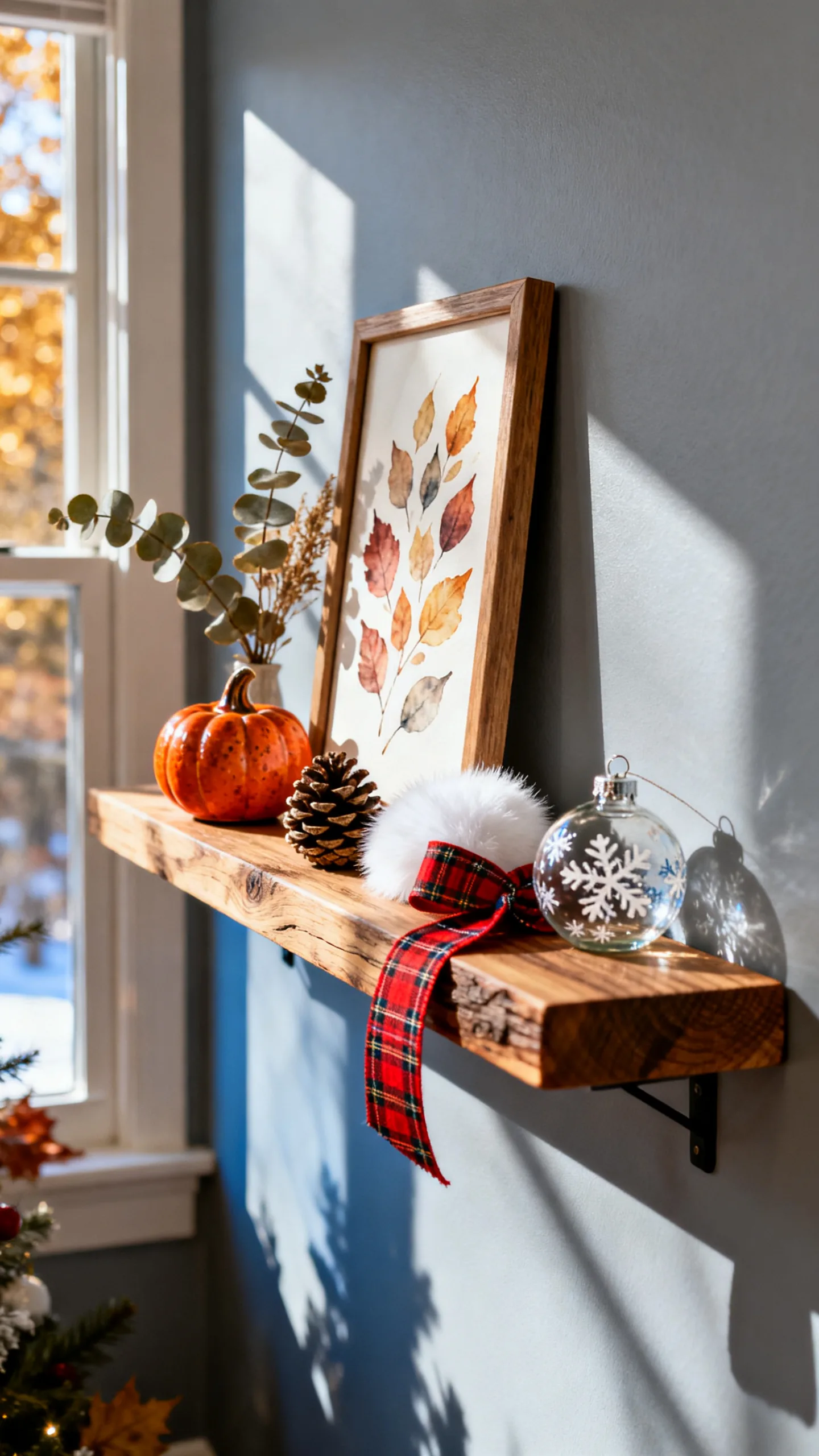 Use A Narrow Art Ledge For Flexible Styling