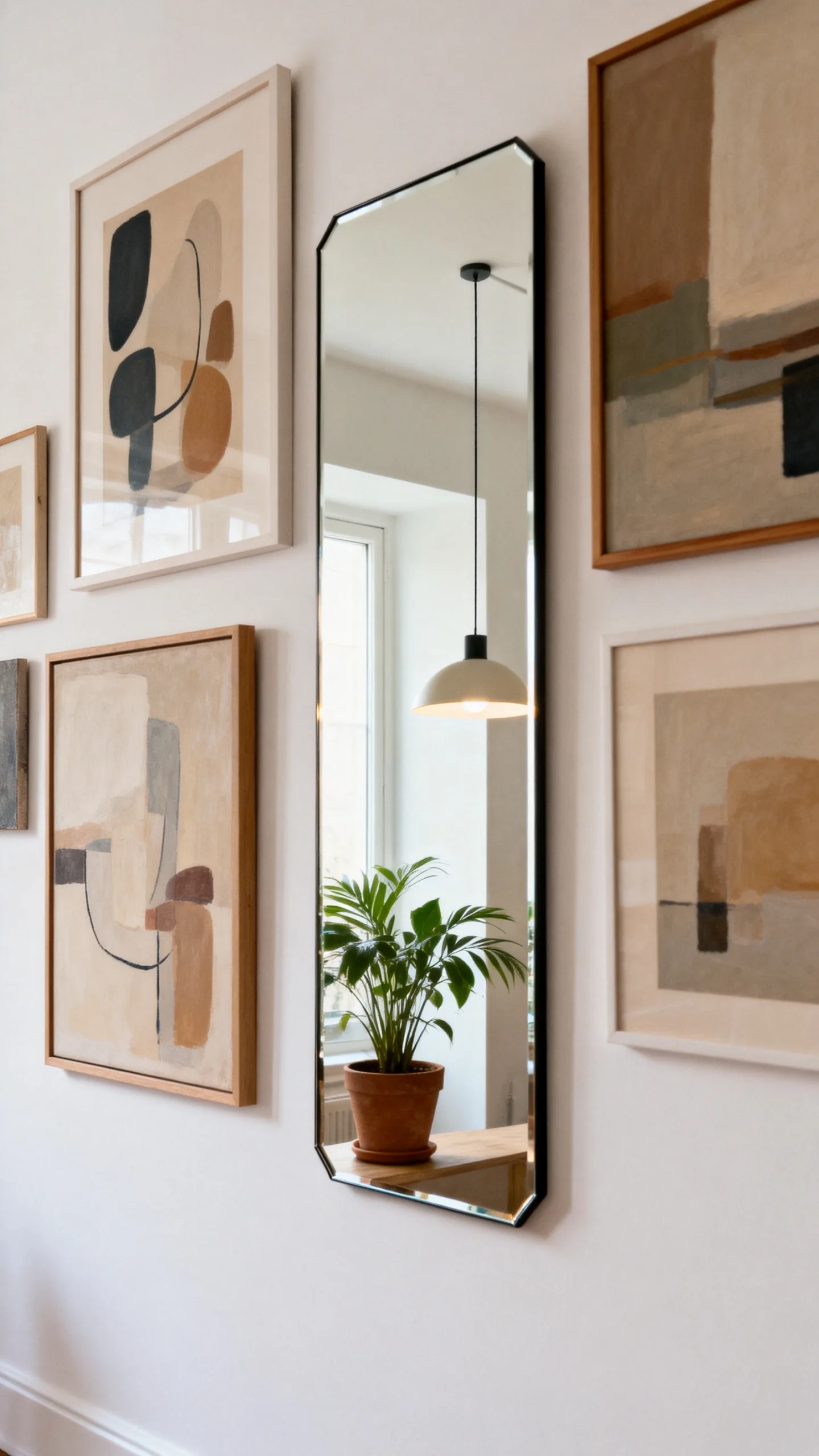 Mix One Mirror Into The Art Wall