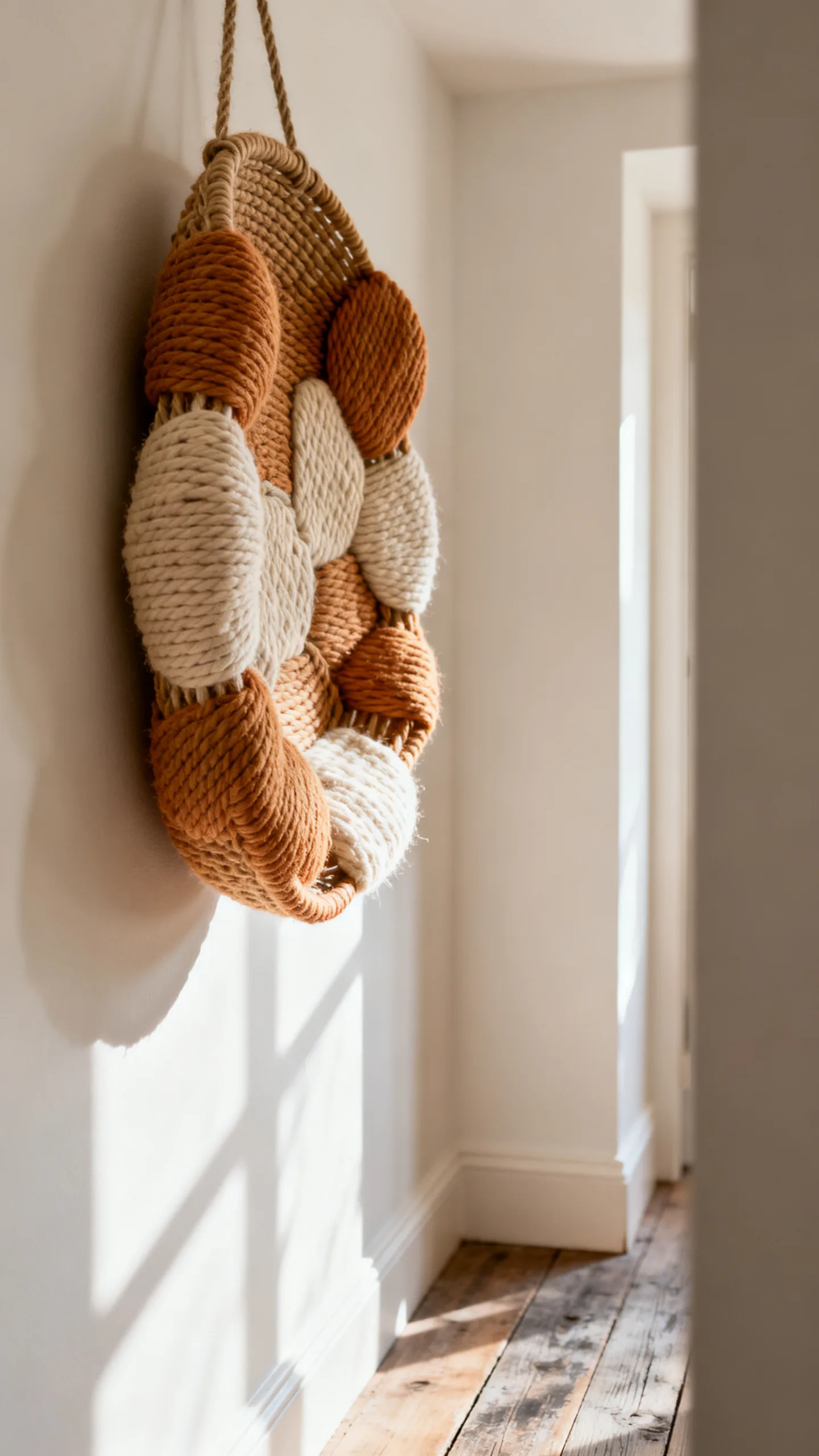Try Sculptural Wall Baskets