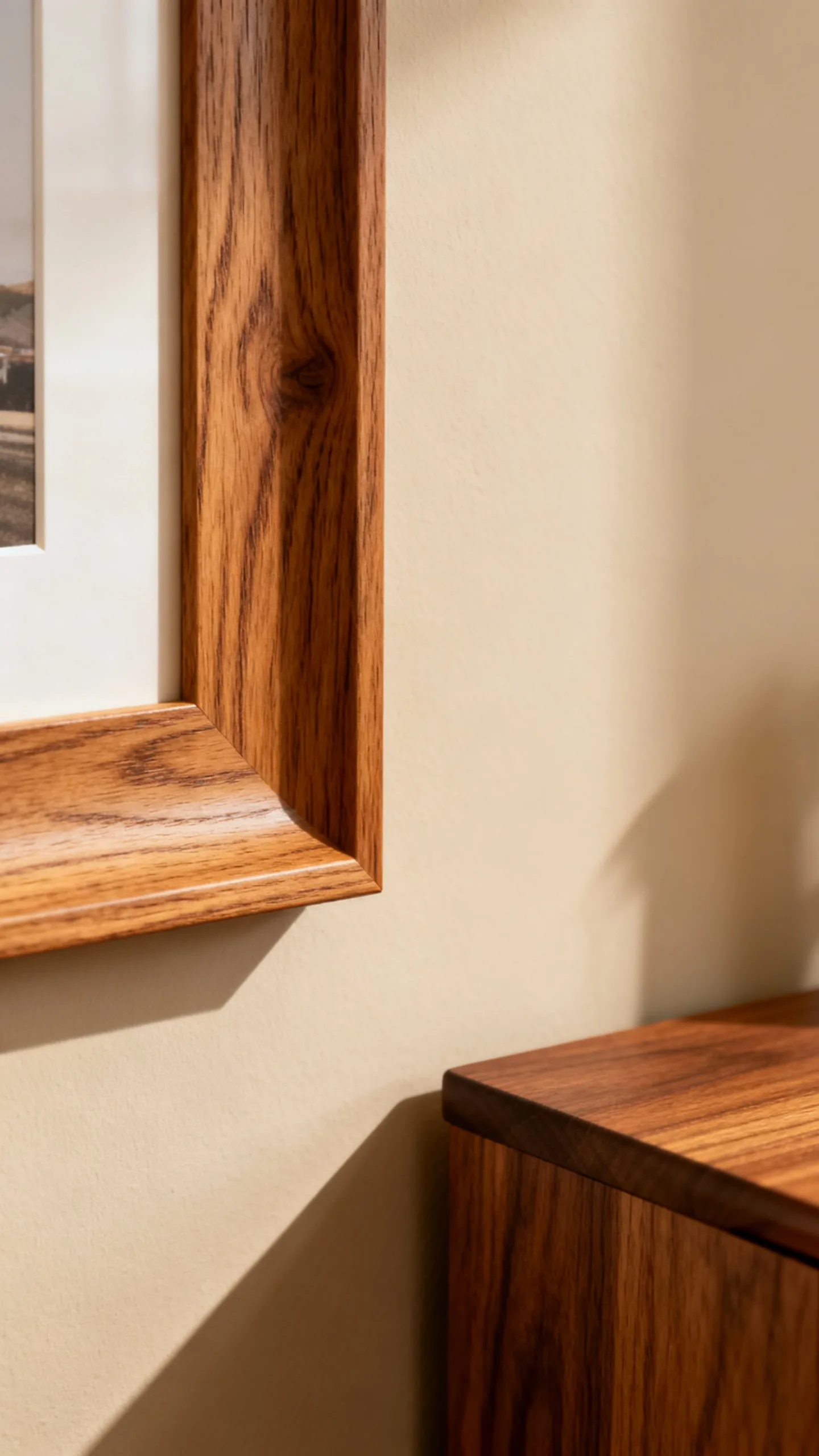 Match Frame Wood To Furniture Tone