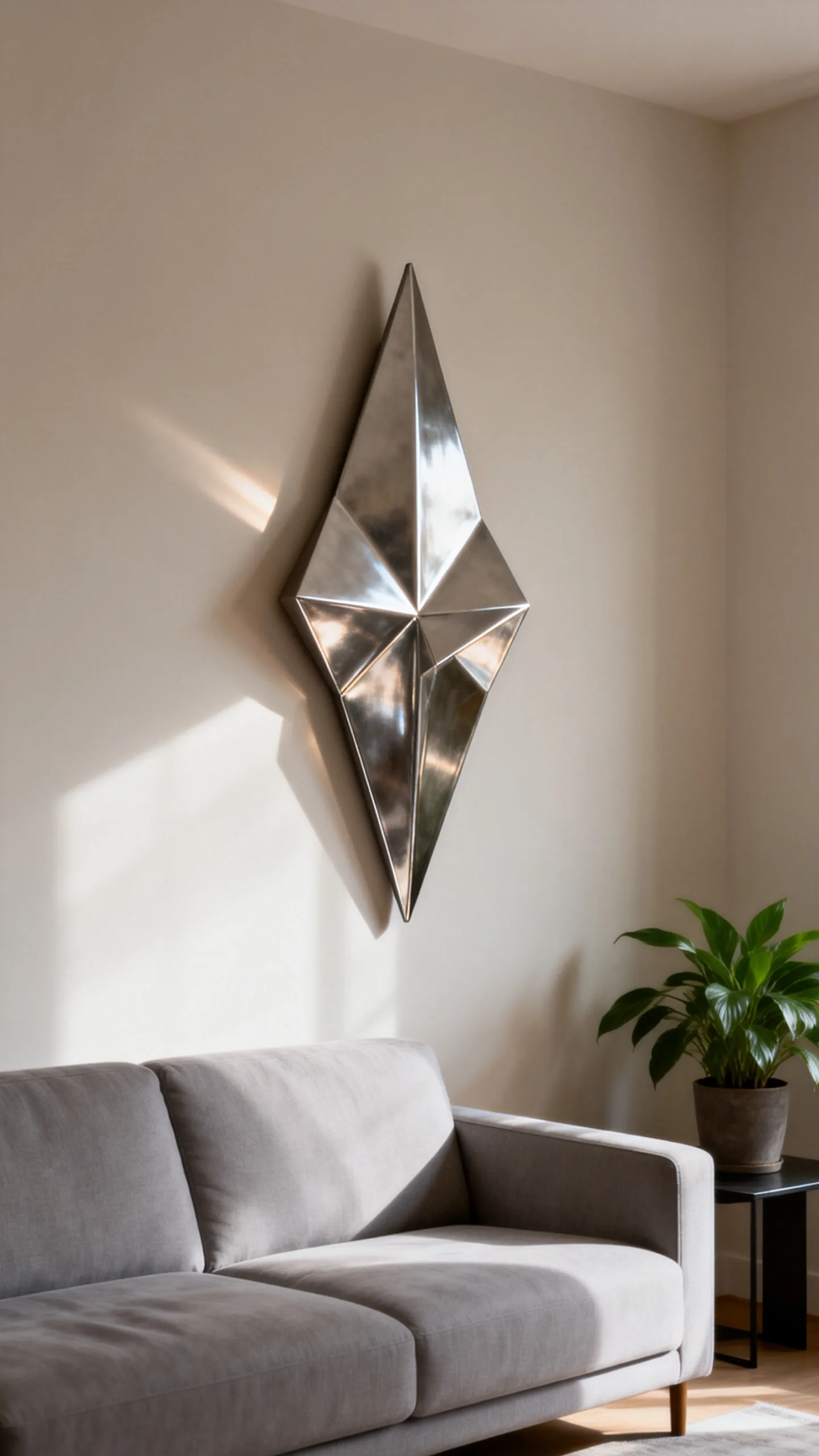 Use Metal Wall Art Sparingly