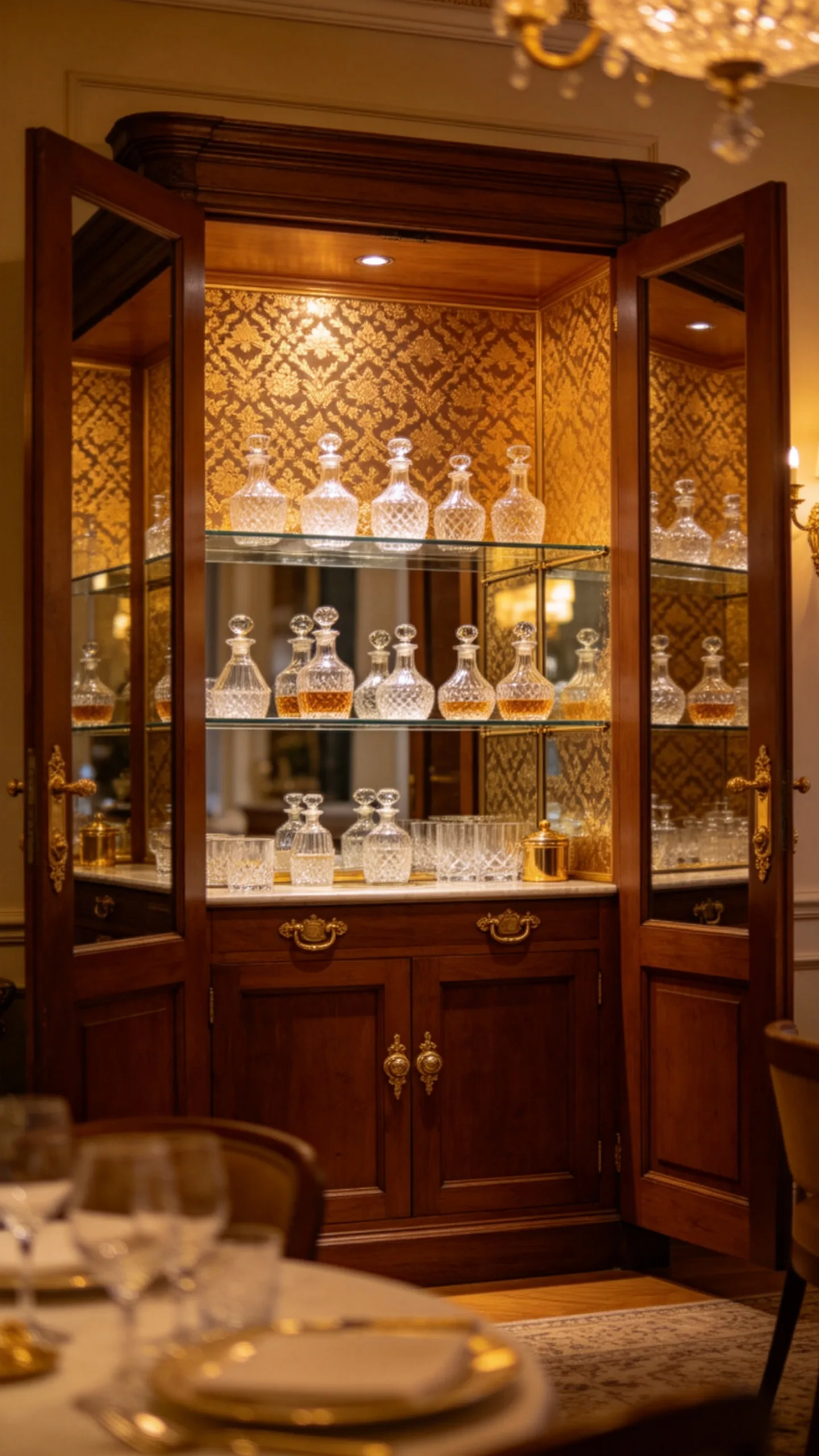 4. Vintage Armoire Conversion