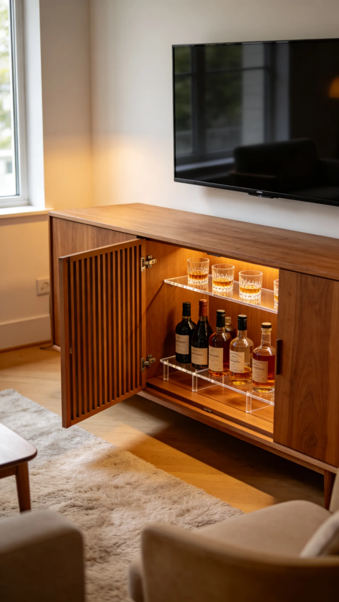 5. Disguised Media Console Bar
