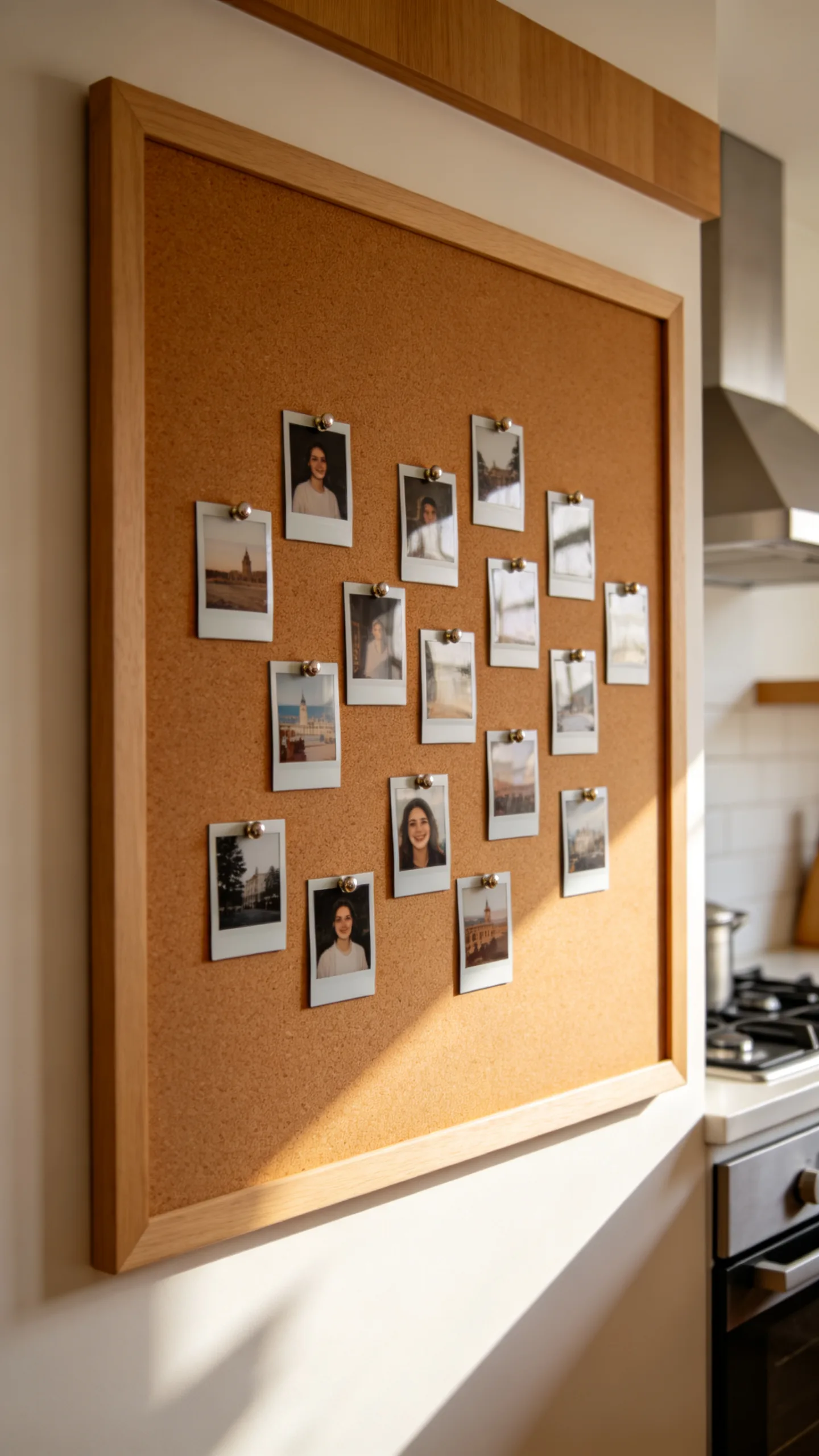 5. Use a Cork Board for an Easy Changing Display