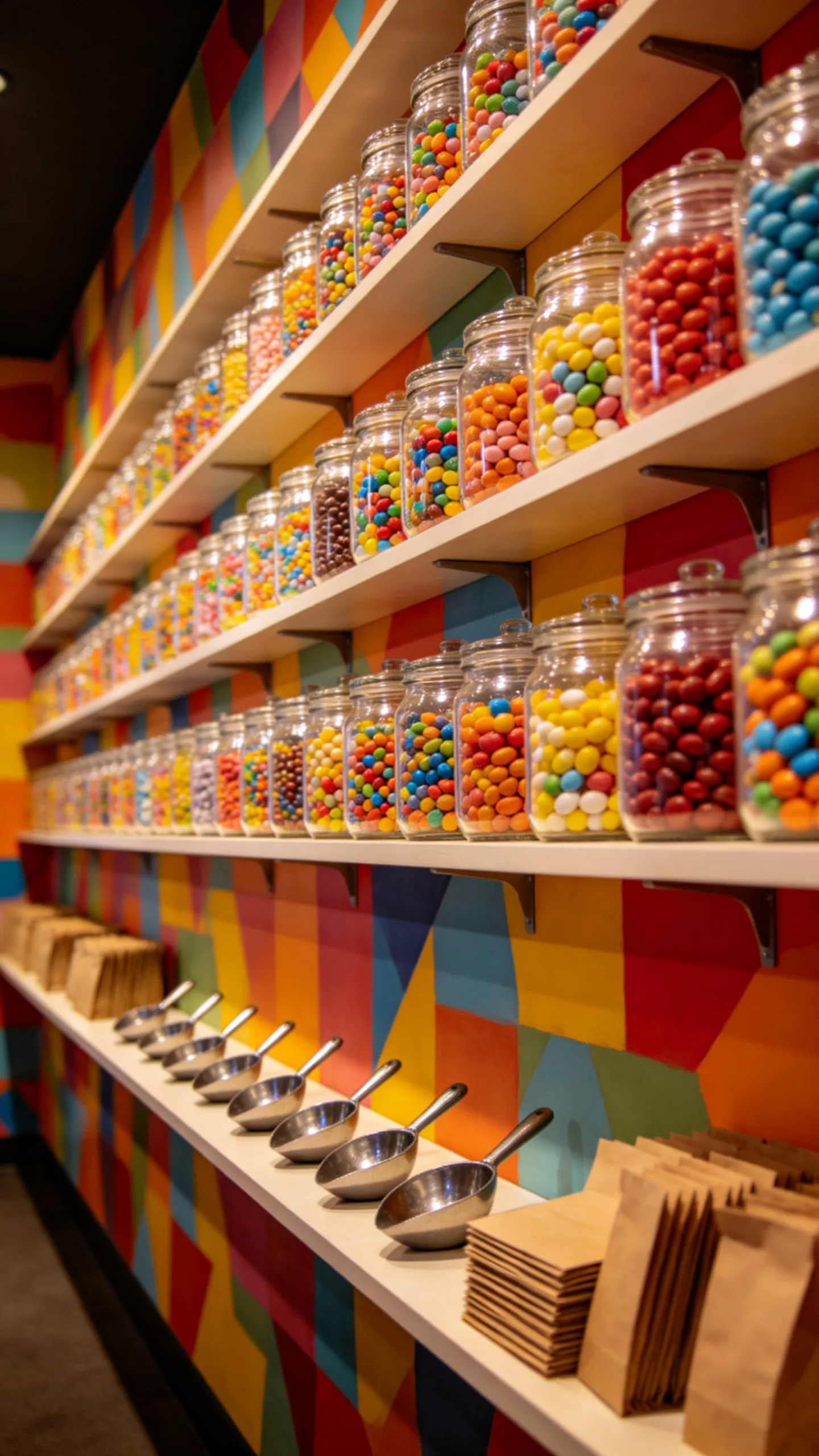 6. The Ultimate Candy Wall